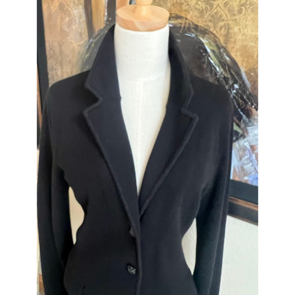 Women's Ralph Lauren Black Blazer M - Picture 3 of 6